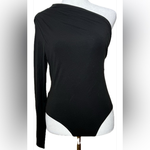 NWT - Skin Astraea One-Sleeve Thong Bodysuit Size Medium - Picture 2 of 9